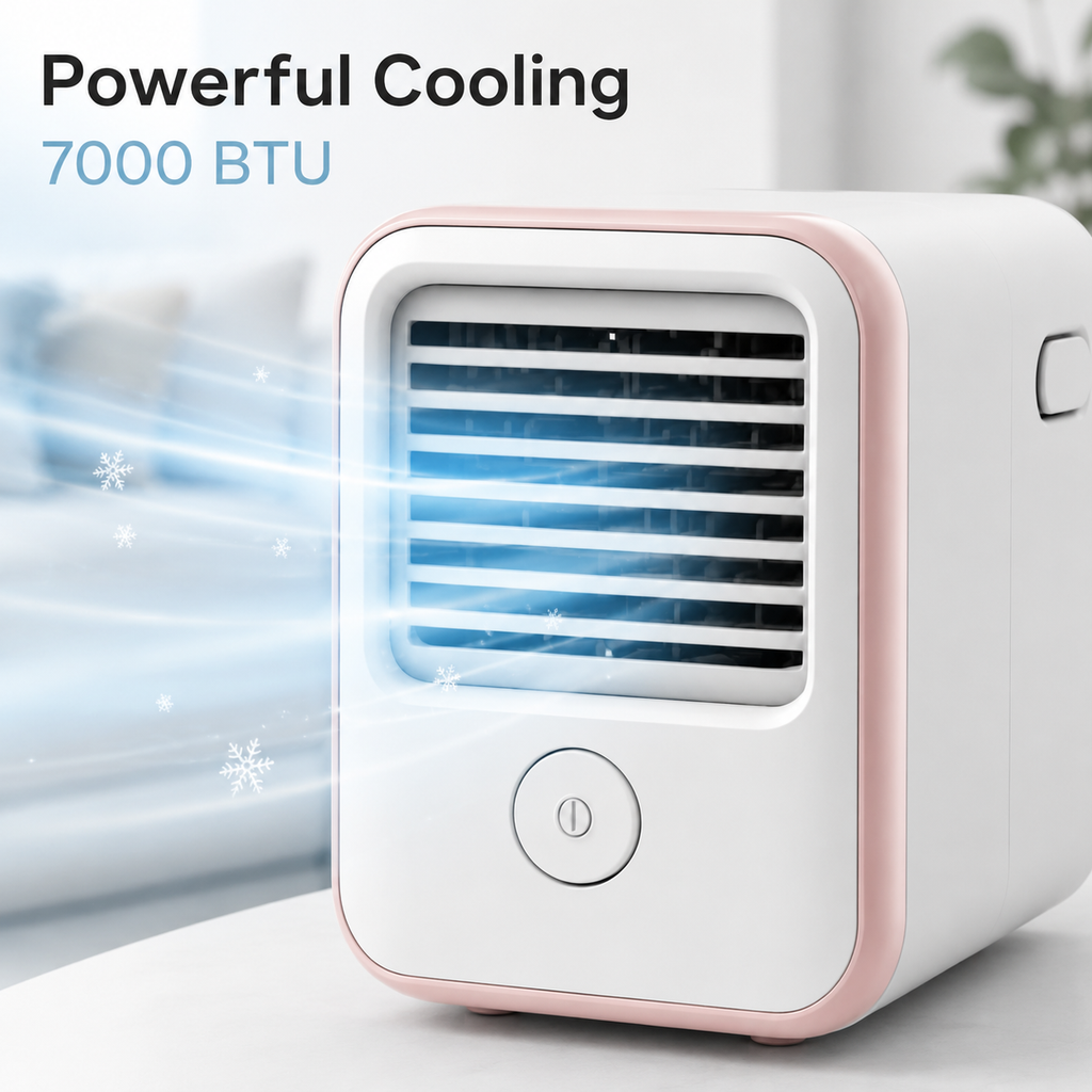 ArcticBreeze Mini 7000 BTU Portable Air Conditioner - Detail 1