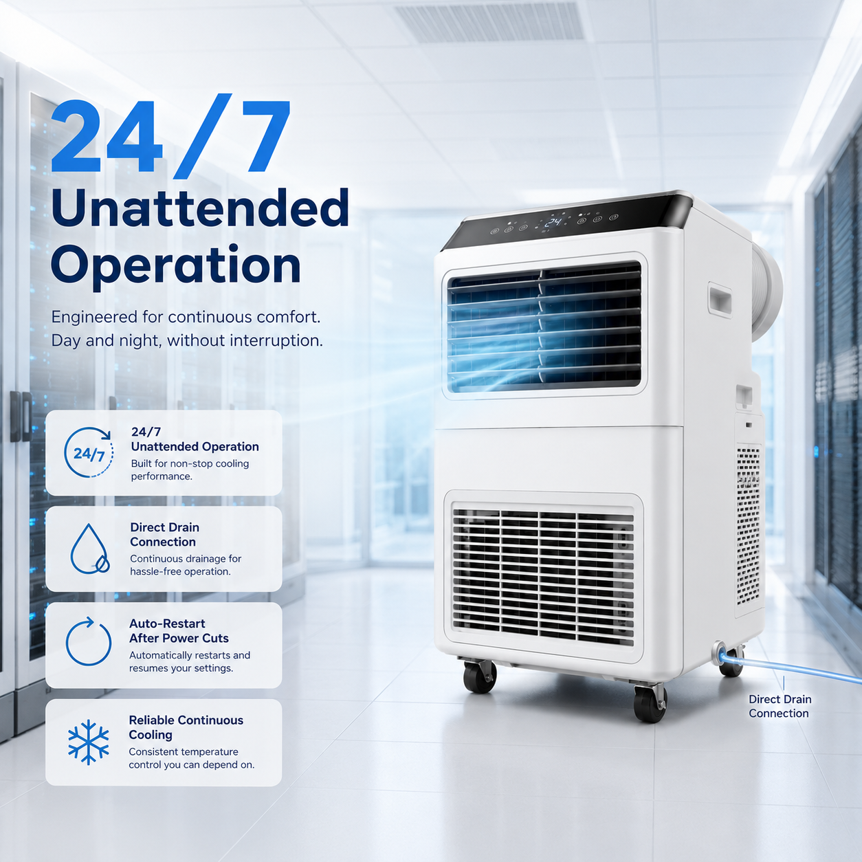 ArcticBreeze Pro 18000 BTU Commercial Air Conditioner - Detail 3