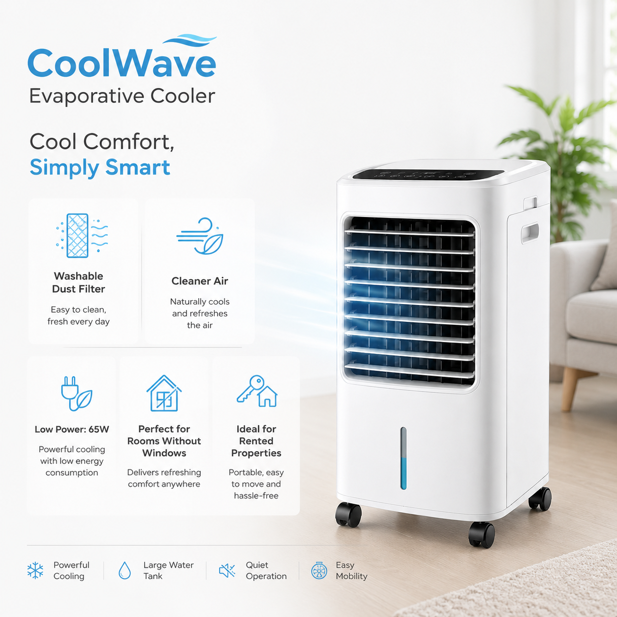 CoolWave Evaporative Cooler - Detail 4