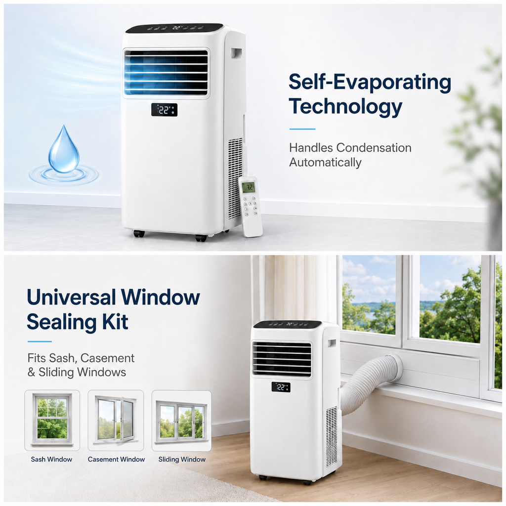 ArcticBreeze 9000 BTU Portable Air Conditioner - Detail 4