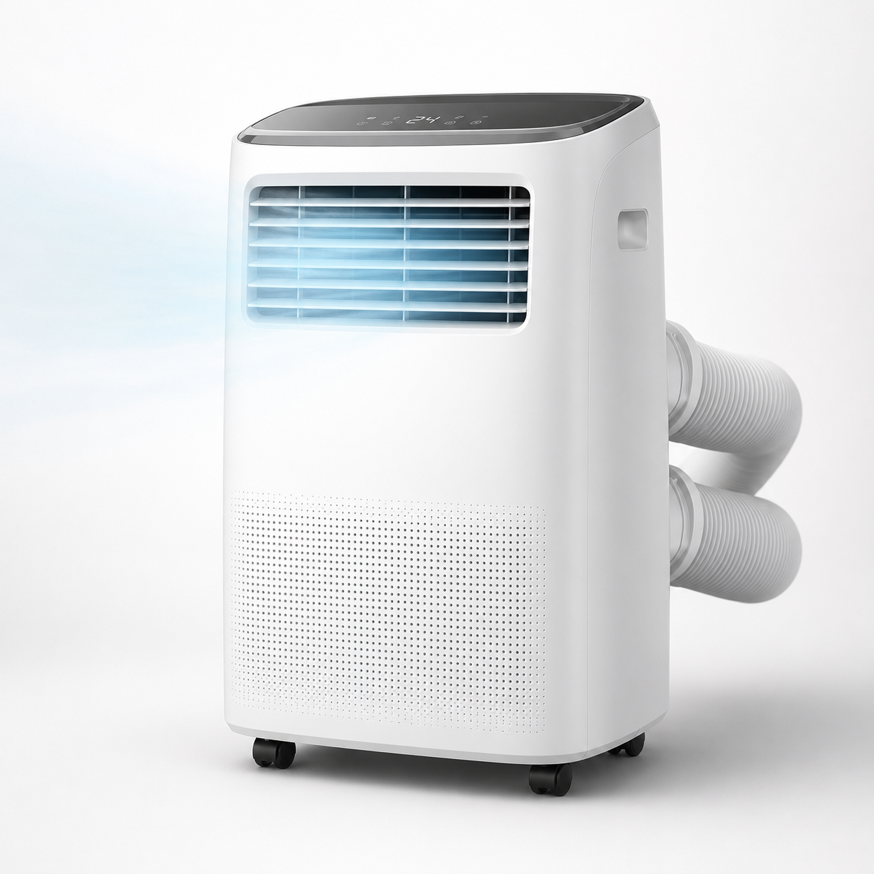 ArcticBreeze Dual Hose 14000 BTU Portable Air Conditioner - Main
