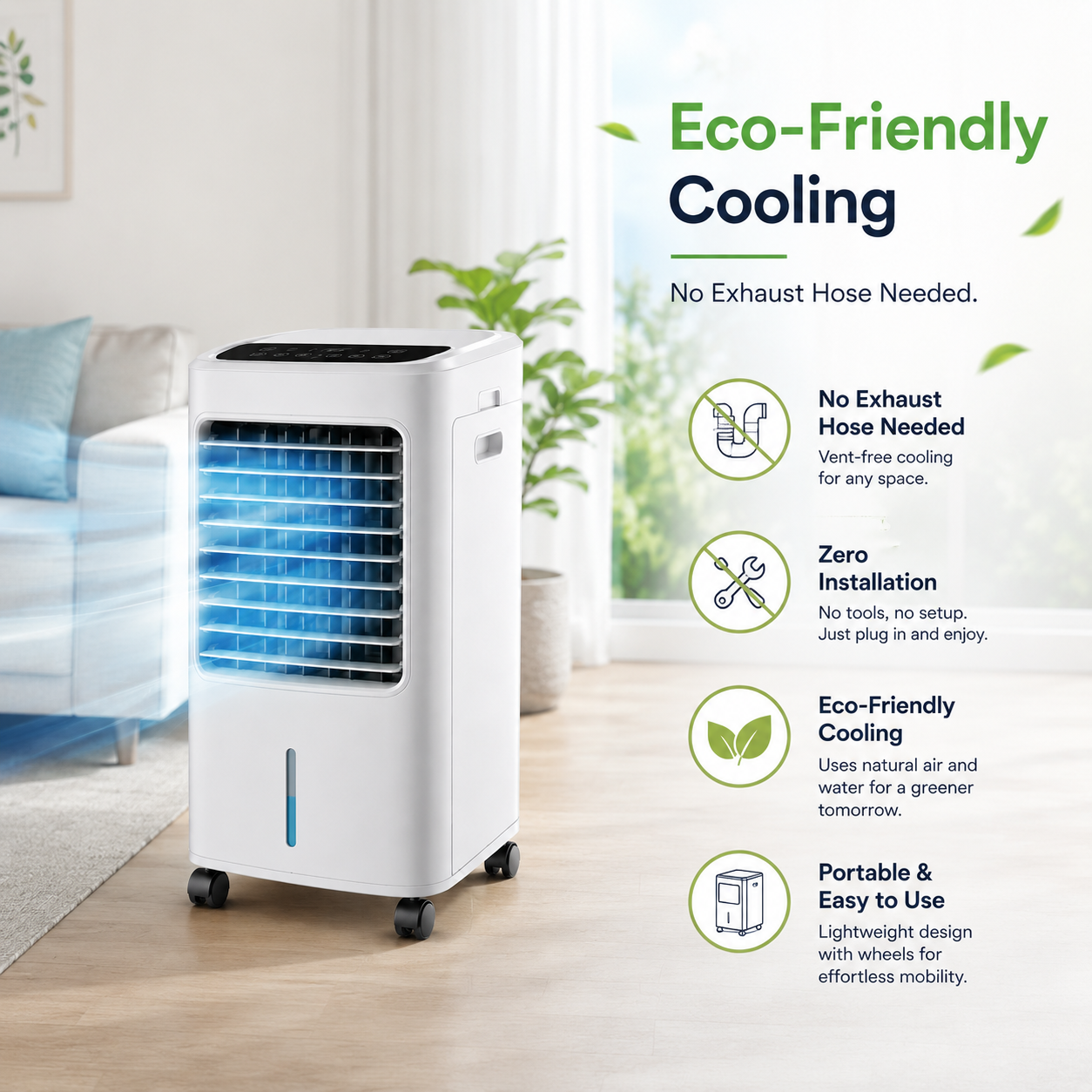 CoolWave Evaporative Cooler - Detail 1
